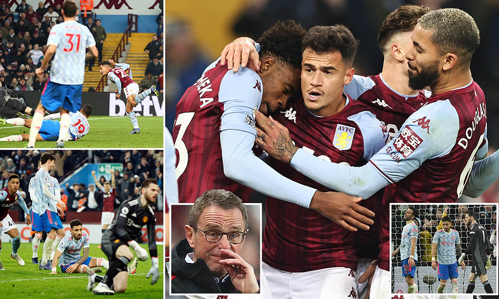 Vòng 22 NHA: Aston Villa cầm hòa MU